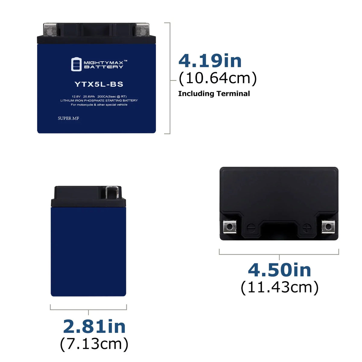 for Replacement Cannondale X440S Lithium Battery YTX5L-BS