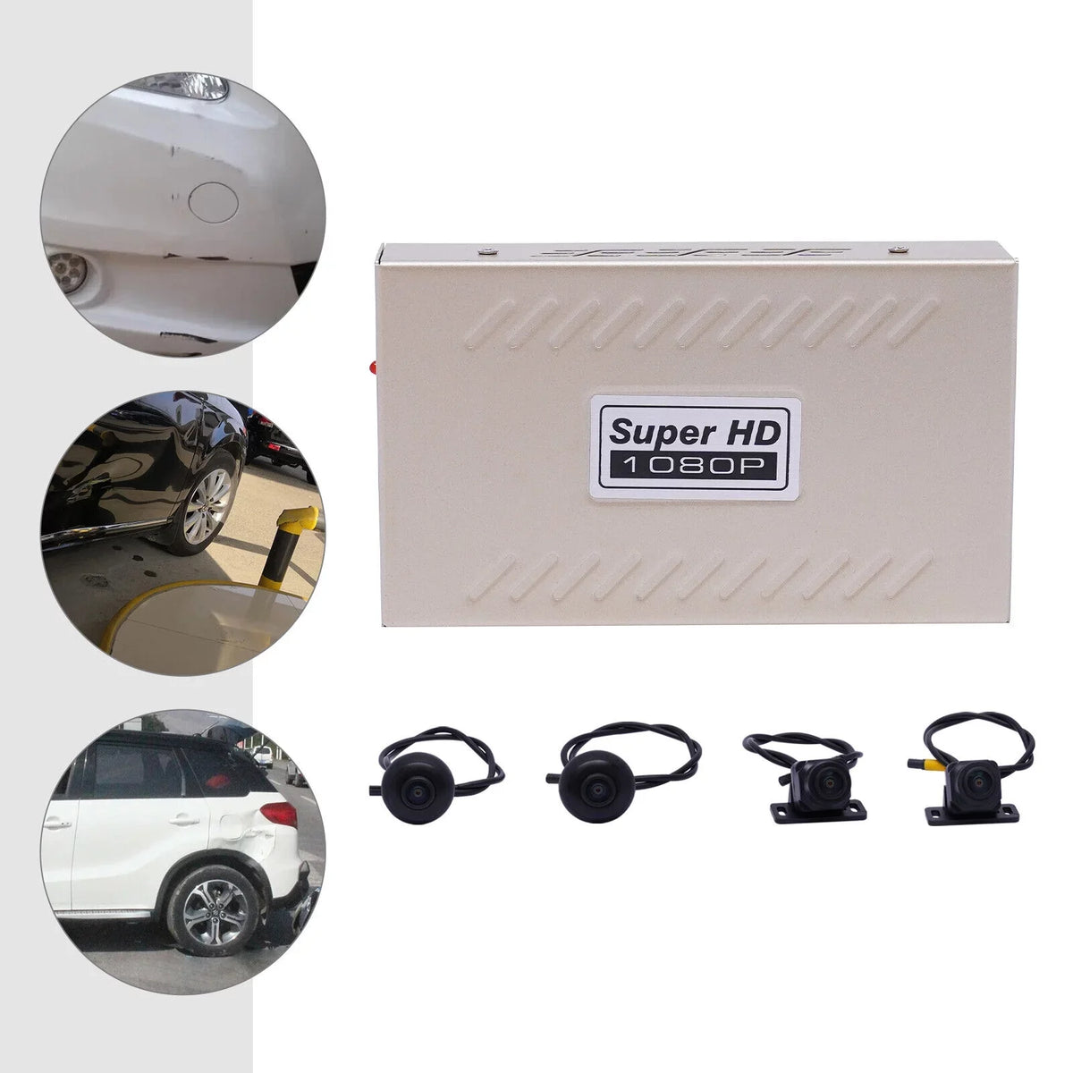 Record parking View Backup Bird Car Camera Denest Surround monitoring HD System 360 DVR