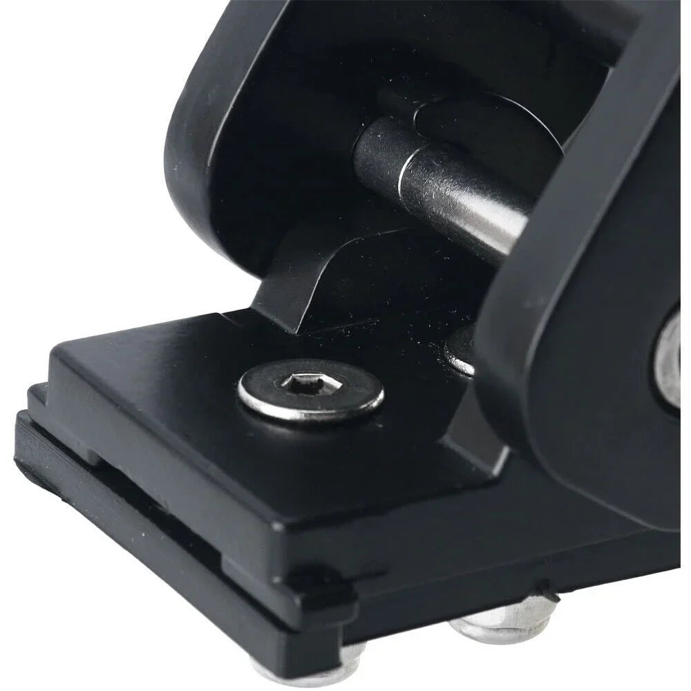 Jahy2Tech Jeep 2 Latch Catch Protection Black Front Hood - of Wrangler Increased Set Lock 07-18 JK for Vehicle