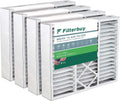 & 19x20x5 13 MERV and AC Furnace Air Pleated Day HVAC Bryant/Carrier Filterbuy (4-Pack) Filters for Night, FILXXFNC0021, Payne