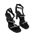 Embellished Midge Lagerfeld outfit Sandals Paris T-Strap US Karl Women's (dimension 10 )