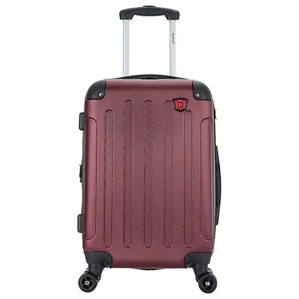 (DKINT00S-WIN) Plastic Spinner 4-Wheel DUKAP INTELY Wine Luggage