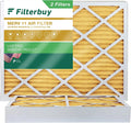 Filterbuy 11 Filters AC 14x20x4 MERV HVAC Pleated Air (2-Pack) Furnace