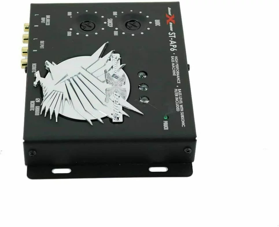 Audio 13.5V, 1/2 Digital Bass Car Din ST-6 SoundXtreme Processor, Maximizer Bundle