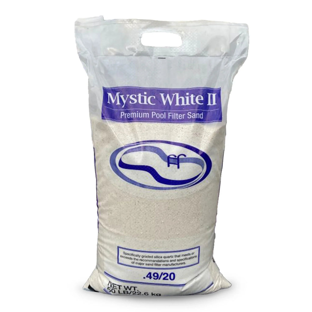 Filter 50 Sand, White, Swimming Mystic US Pool Bag II Silica Pound White