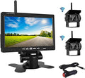 SUV Monitor Camera 7 Rear Bus Backup Wireless Monitor Camera Bileeko Trailers RV Trucks View and inch LCD 2 for Kit
