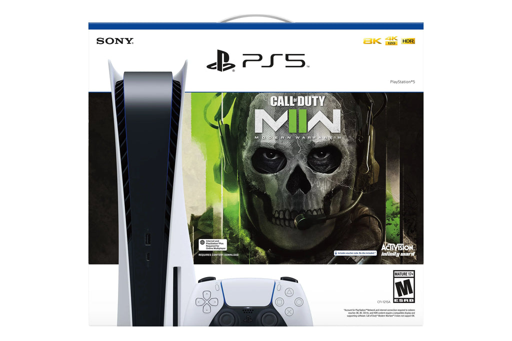 of Modern 5 II Warfare Console - Bundle Call Disc PlayStation Duty