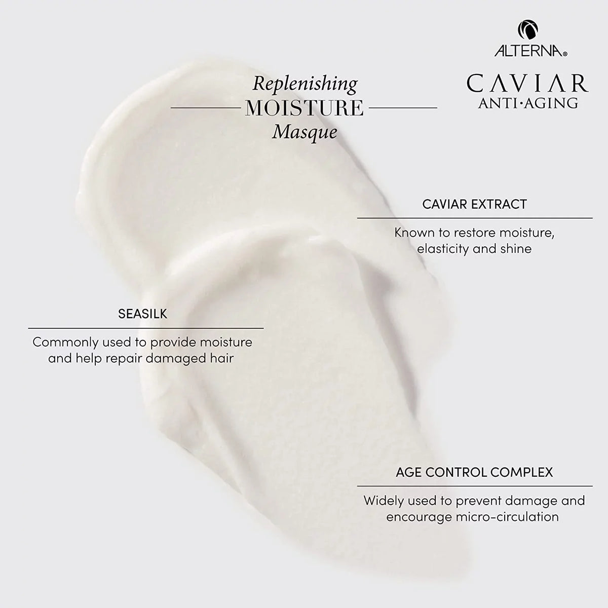 Alterna Replenishing Oz Moisture Caviar Anti-Aging Hair Masque, 5.7