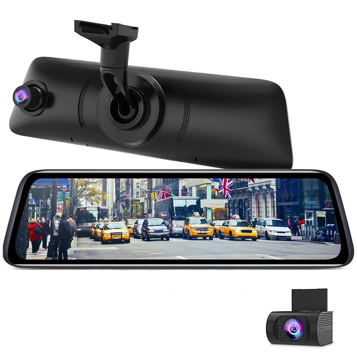 Camera(V5 Cam, Dash Look Night Mirror Screen Auto-Vox Monitor Touch Rear OEM Backup View Camera Car 1080P Dual PRO) Mirror Camera 9.35'' Vision Super