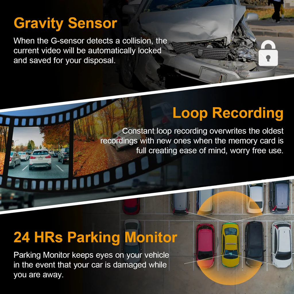 Mirror M2 Smart Rexing ADAS with Cam Dash BSD