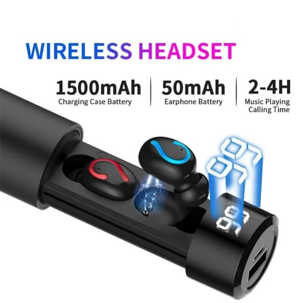True Wireless Active, 4 On5 TWS Wireless 5 4 Earbuds Tab 7.0 Stereo S5 for Note 10.1 TabPRO 12.2 8.0 9 Headset 3 3 5G Galaxy NotePRO 8 S10 SM-T530 2 Earphones 10.1, Headphones R2R 8.4