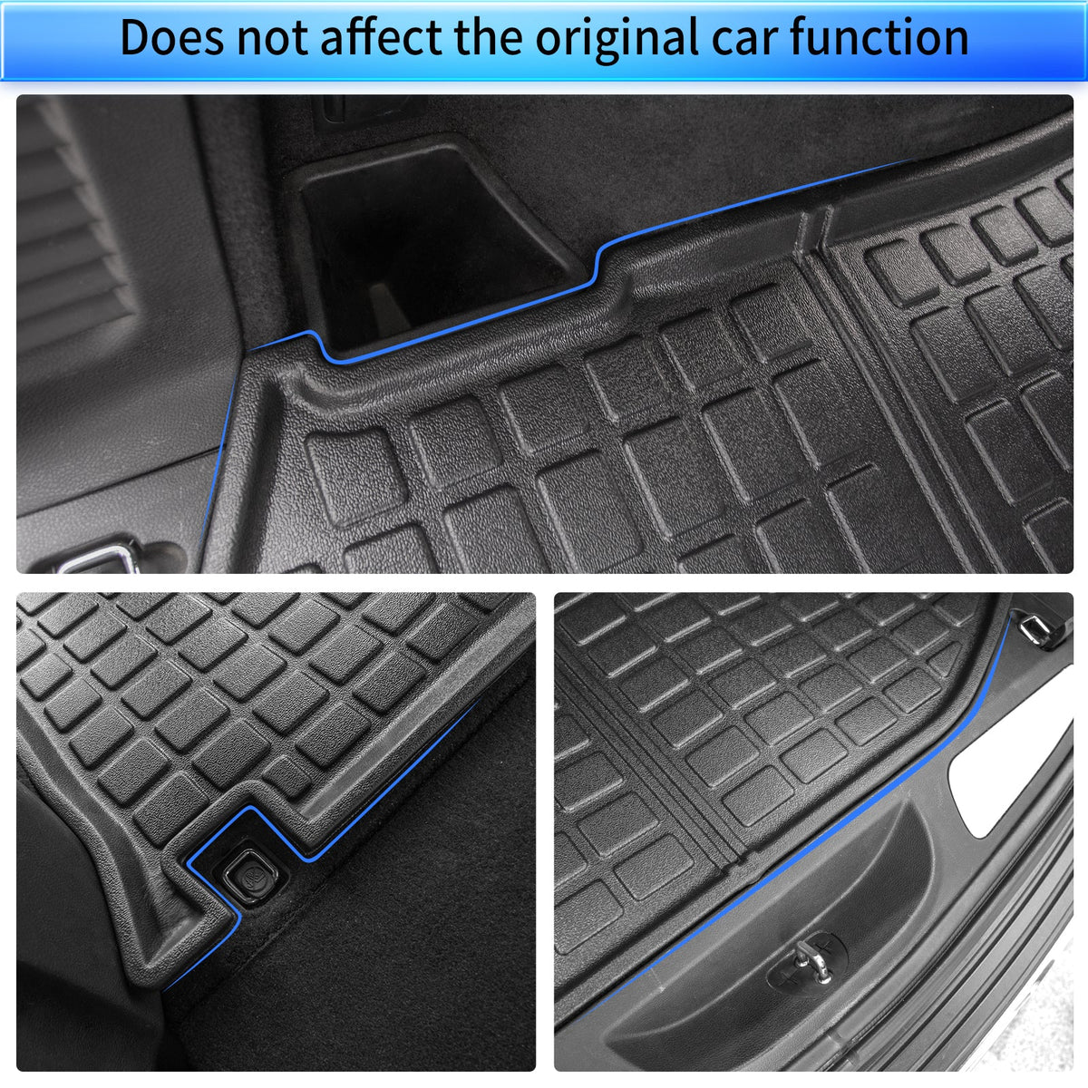 Cargo Cherokee Grand Fit Jeep Grand 2011-2021 Liner 2022 2023 Cherokee WK Mat Trunk