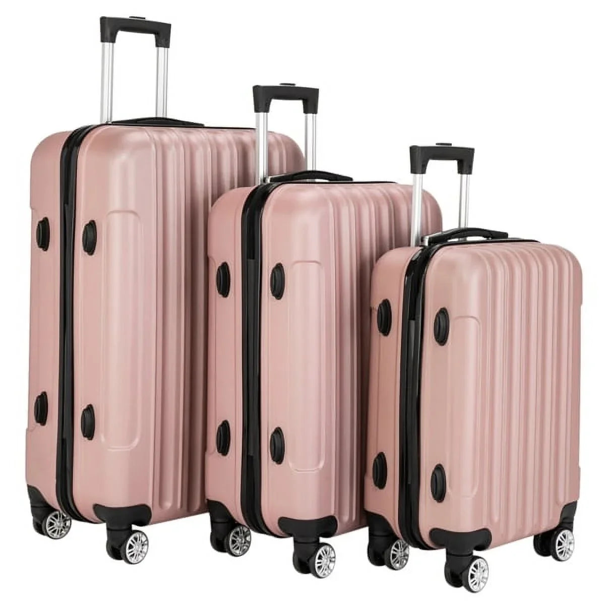 Storage Capacity Set Large Traveling Suitcase 3-in-1 Multifunctional Luggage