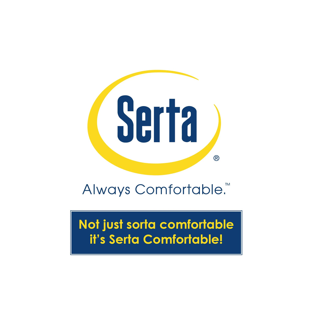 Fabric with and Serta Windsor Storage Power, Gray Futon