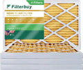 Filterbuy 8x20x2 Filters AC Pleated HVAC 11 Furnace Air MERV (4-Pack)