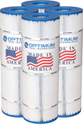 320; for SQ. USA Clean Pool Element FT. Clear in 4 Filter & Cartridge Pack Made Pentair Replacement - 80 Plus