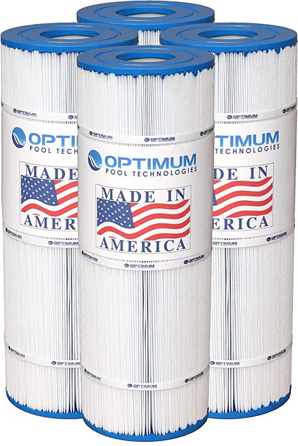 320; for SQ. USA Clean Pool Element FT. Clear in 4 Filter & Cartridge Pack Made Pentair Replacement - 80 Plus