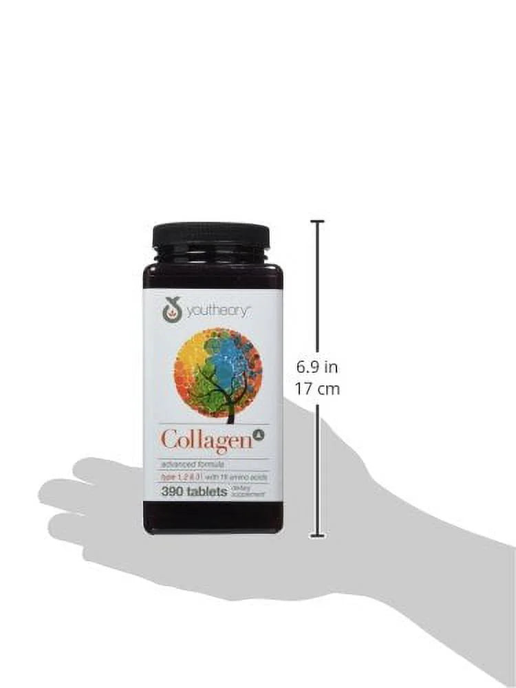 Tablets Advanced Collagen 390 Youtheory ct Formula -