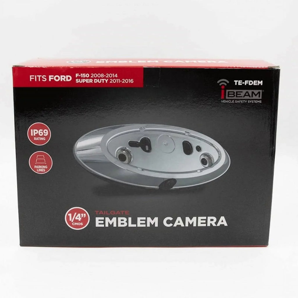 Camera Emblem Trucks iBEAM TE-FDEM Select 2003-2017 for Backup