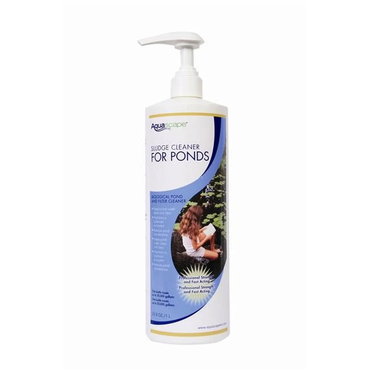 Aquascape and 98891 Sludge Cleaner-Liquid 1liter-33.8oz. Filter