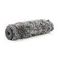 Dark Furry Windscreen 10.6" [27cm] Rigid - And Up Movo Microphones To 18-23mm In Long Gray For Ws-g270 Diameter