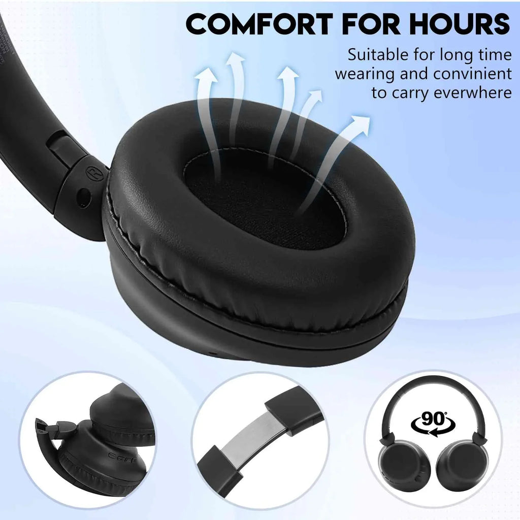 – Perfect Headphones classic Gear LTE Noise-Cancelling, II UrbanX Bluetooth 955 S3 For Overhead Wireless Black Comfort with