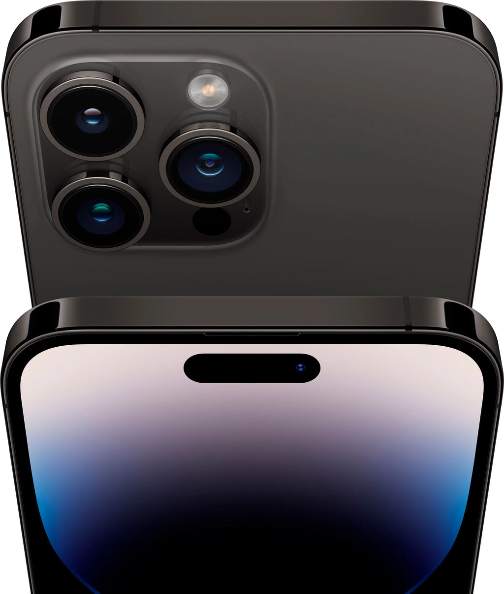 (Cricket iPhone Wireless) Black (Refurbished) 256GB Space Max 14 MQ8T3LL/A Restored Pro