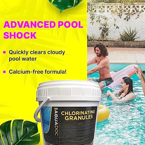 Shocking Saltwater Ground Pool AquaDoc Pool Acting Above - Inground - Super This Pools Treatment Treatment Fast is Shock Shock Swimming for great a for Pool - Chlorine Pools Pools Shock and Pool Shock