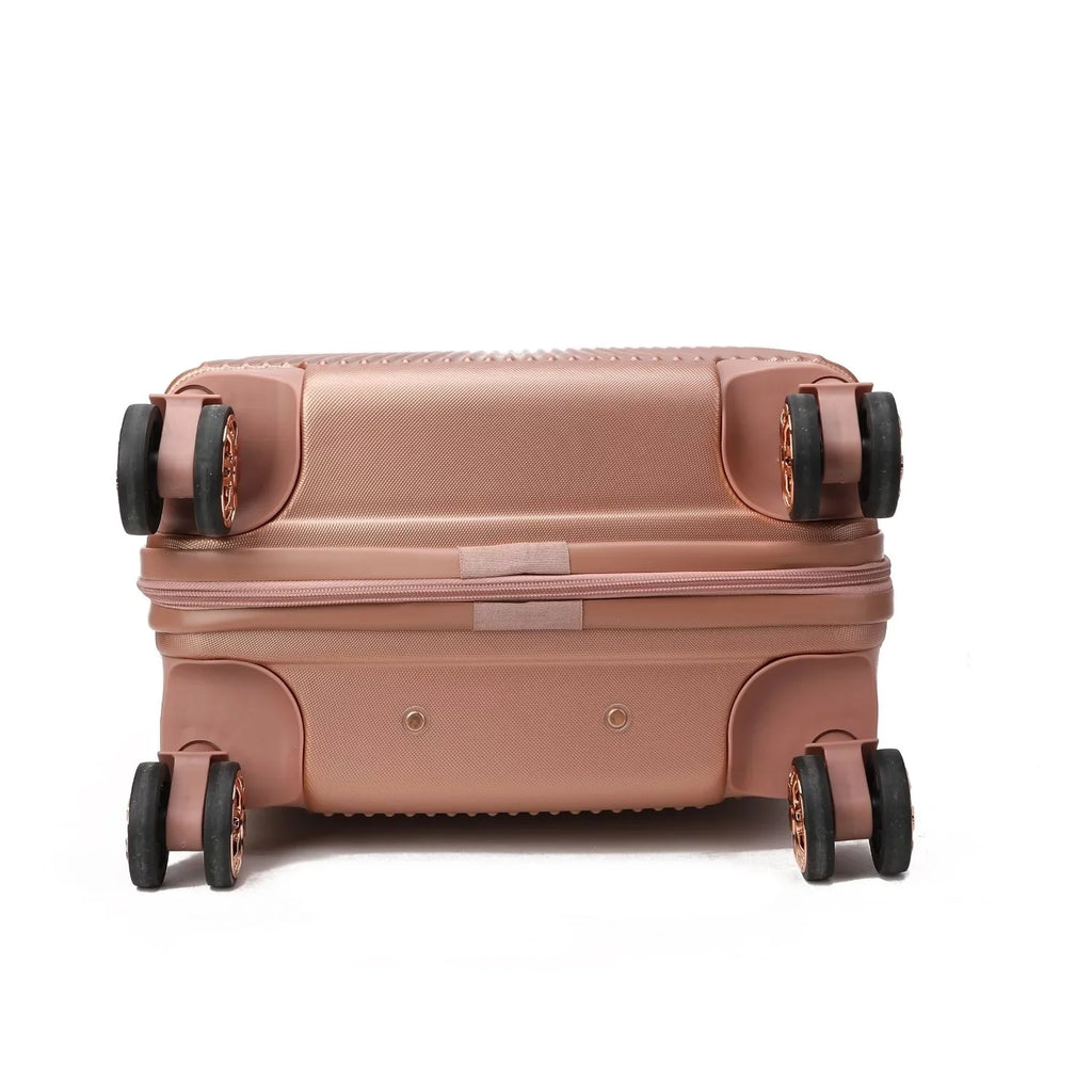 and Piece Expandable 2 Luggage MKF Mia Collection by Handles with K. Wheels Tulum Spinner Set