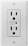 WO15Z-1 White Wall Z-Wave Gocontrol Single Outlet,
