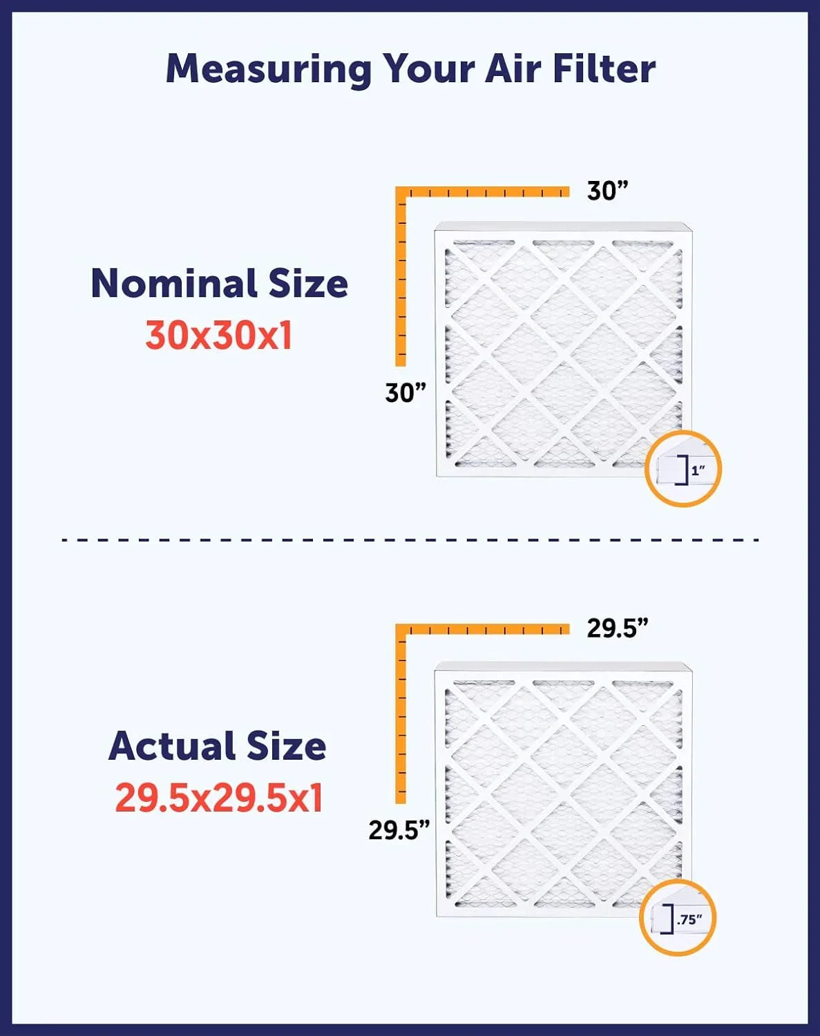 A/C | | King Air 28 IN x .75" Actual MADE | MERV dimension: 9 HVAC 8 | Filters 28x9x1 Furnace Filter Filter x 4-PACK USA Pleated