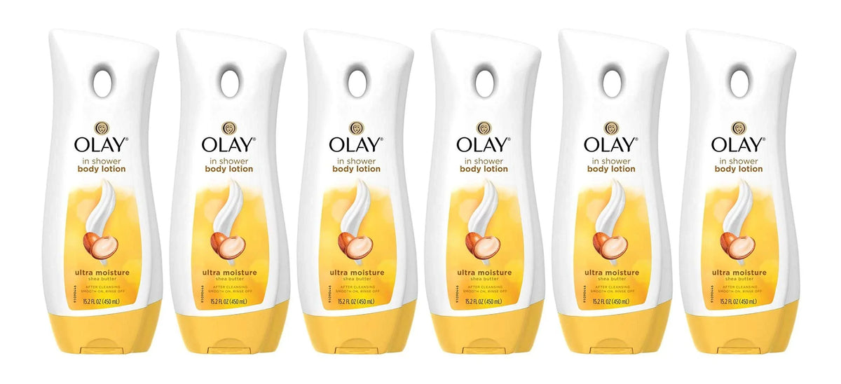 Ultra Ounce Olay Moisture Shea Pack) (6 Lotion In-Shower With (449Ml) 15.2 Butter