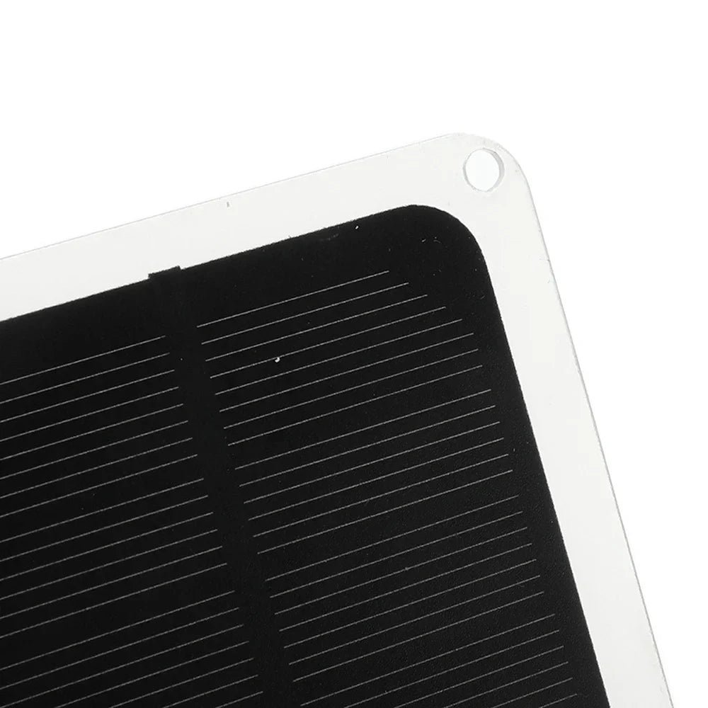 Anself Silicon 20W Hiking Solar Monocrystalline Charging Portable Panel for Device Camping