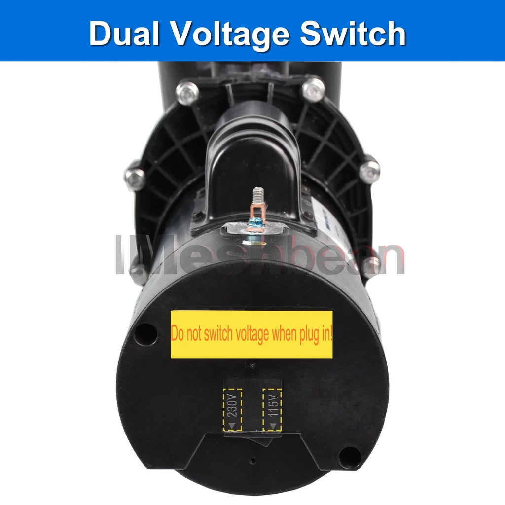 6000GPH, Circulation, 1.5HP Swimming iMeshbean 110V-230V, Max Pool liquid Above Motor Swimming w/ 69FT, Strainer and Pool Head Ground Pump, In-ground Basket Inground Pool for