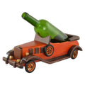 Antique Car Bottle Orange 15 Holder in.