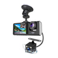 Auto Camcorder, 3 Video Safety Car Cameras, with Dash Driving Nebublu Recorder Recording Camera