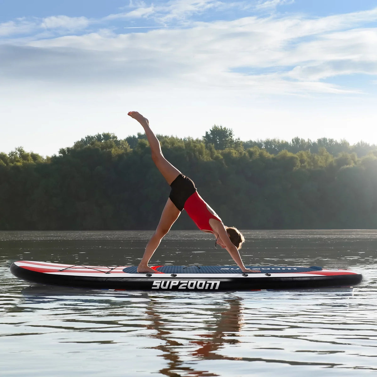 Paddle Kit Skill SUP Up Bag, Hand Waterproof Levels SUPZOOM Leash, ISUP for Travel Inflatable 10'6×32"×6" Pump, with Stand Everything Big All Board, Repair Star Paddle, Included Backpack,