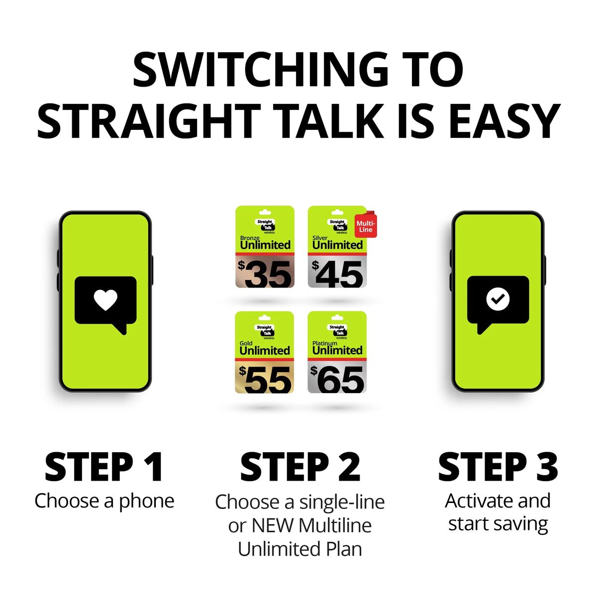 '- Natural Smartphone 15 512GB, Straight Pro, iPhone Talk Prepaid