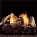 Monessen Logs Berkley Natural 37,000 Burner Remote 24" Gas Ventless Oak Gas Blaze with BTU Ready Natural