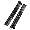 Spring Black Semi Straight for Bolt POWERWORKS Mudflap 1-1/8" Trucks Spacing 30" Mud Flap Hanger Holder Bracket Loaded Set Length