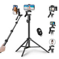 Alloy Selfie APEXEL 180cm Tripod Aluminum Stand for Camera Smartphone Stick