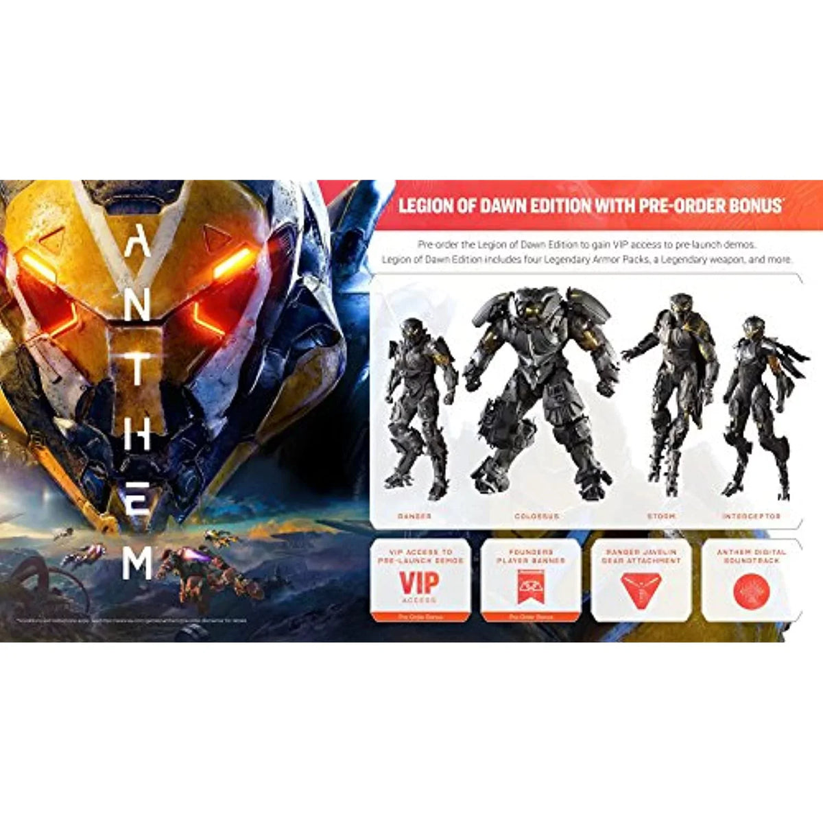 Xbox One Dawn Of Edition Legion - Anthem: