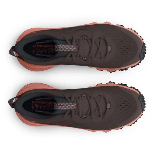 Fresh Women's 6, Maven Trail, Red, Clay/Black/Cinna (200) Under Charged Armour US