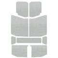 9 Piece Headliner Jeep 2018-2019 JL Mat 050170 Boom 4-Door, Sound for Deadening - Kit Wrangler White