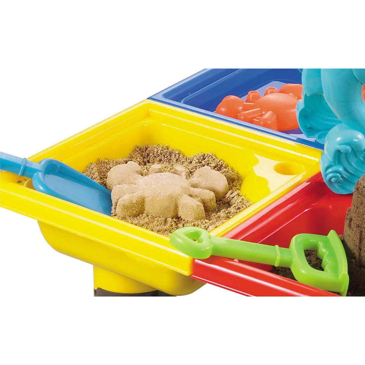 Dolphin Beach Table with Pcs Sand Mundo liquid Set Activity 25 Toys Toys