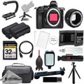 Z5 Mount Flash- FTZ Adapter+ Mirrorless Digital Battery+ Nikon (Body) LED ULTIMATE Camera + Extra w/ Kit II 32GB