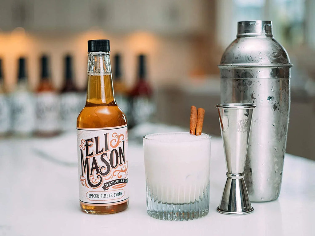 Small Cane In Syrup Of Simple - Uses Cocktail Sugar, Ounces Mixes Cocktail Cocktail - Blend - USA, Real 10 Mason Mixer All-natural Bitters Eli Assorted Spiced Made & Spices - Batch Proprietary