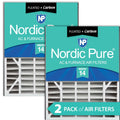 Pack Carbon Replacement 14 20x25x5 Filter (4 2 AC Air Bear Plus 7/8) MERV