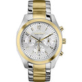 Silver Bulova Watch by Steel 45L136 31mm Stainless Women's Dial Caravelle
