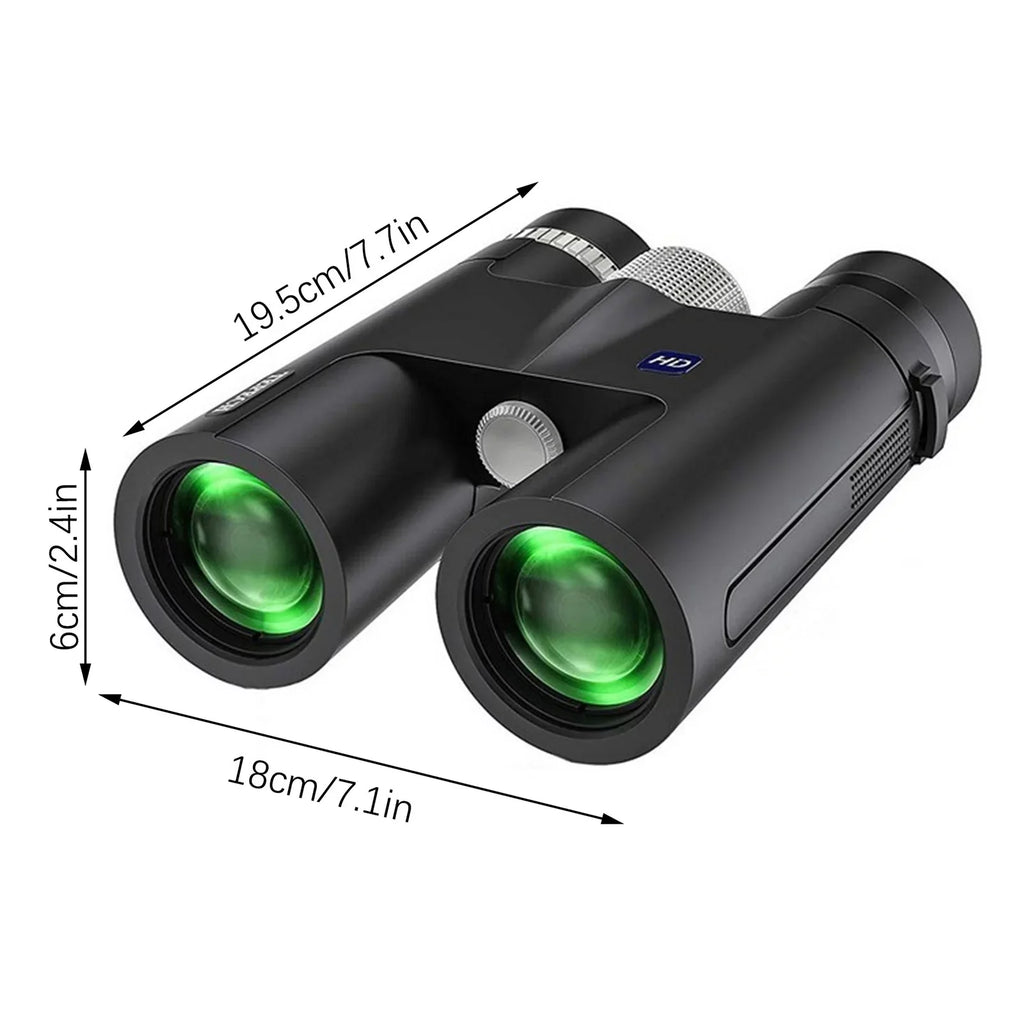for Adapter Watching, Compact Bird Vision, School Adults, Binoculars to High HD Power Savings! for Binoculars Back Feltree View Light Low with 12x42 Binoculars Clear Hunting Night Large